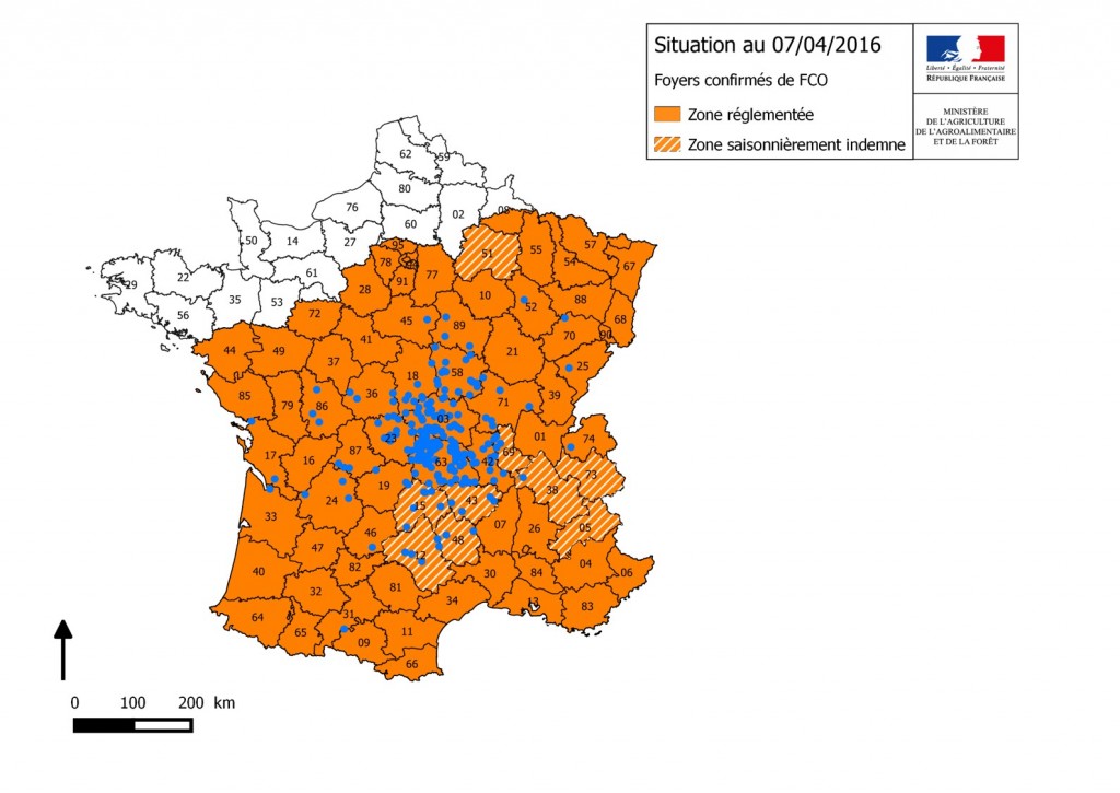 FCO Situation au 07/04/2016